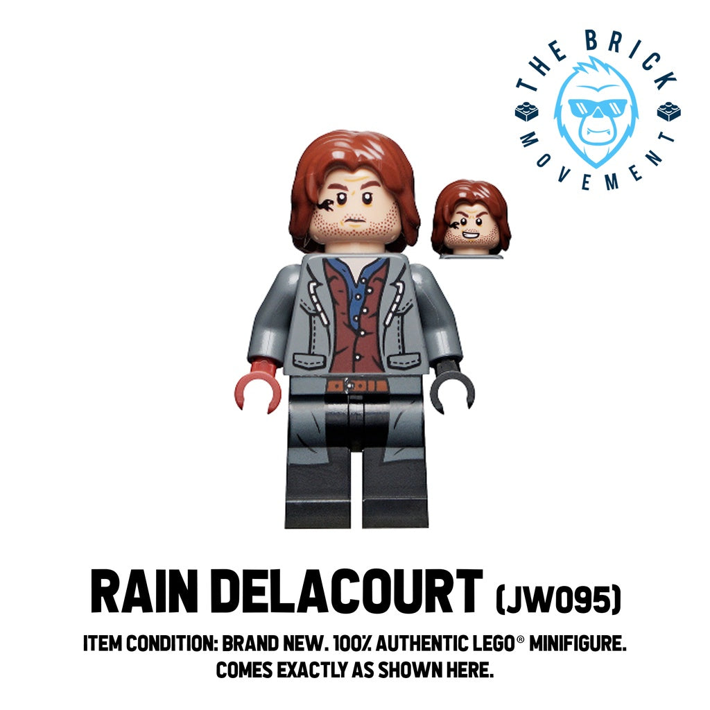 LEGO DISNEY JURASSIC WORLD Rainn Delacourt Minifigure