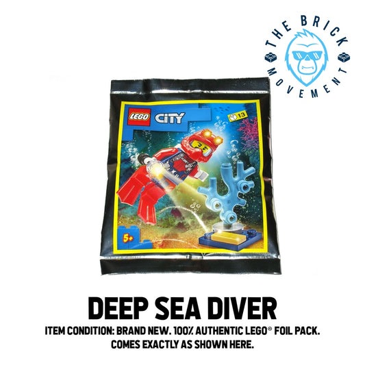 LEGO CITY Deep Sea Diver Foil Pack