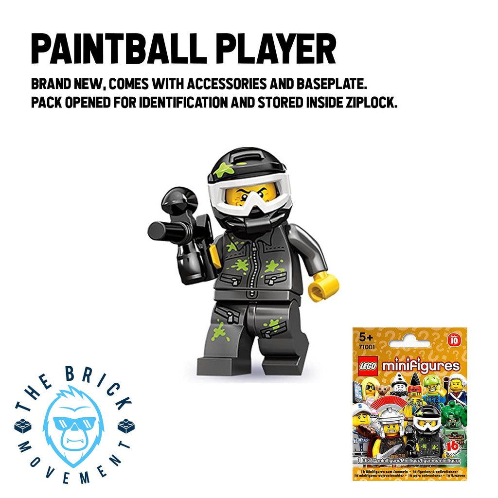 LEGO Collectible Minifigure Series 10: Paintball Player Minifigure