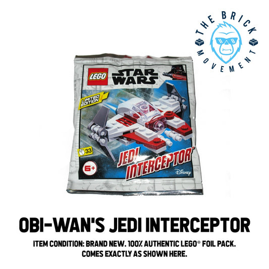 LEGO STAR WARS Mini Obi-Wan's Jedi Interceptor Foil Pack