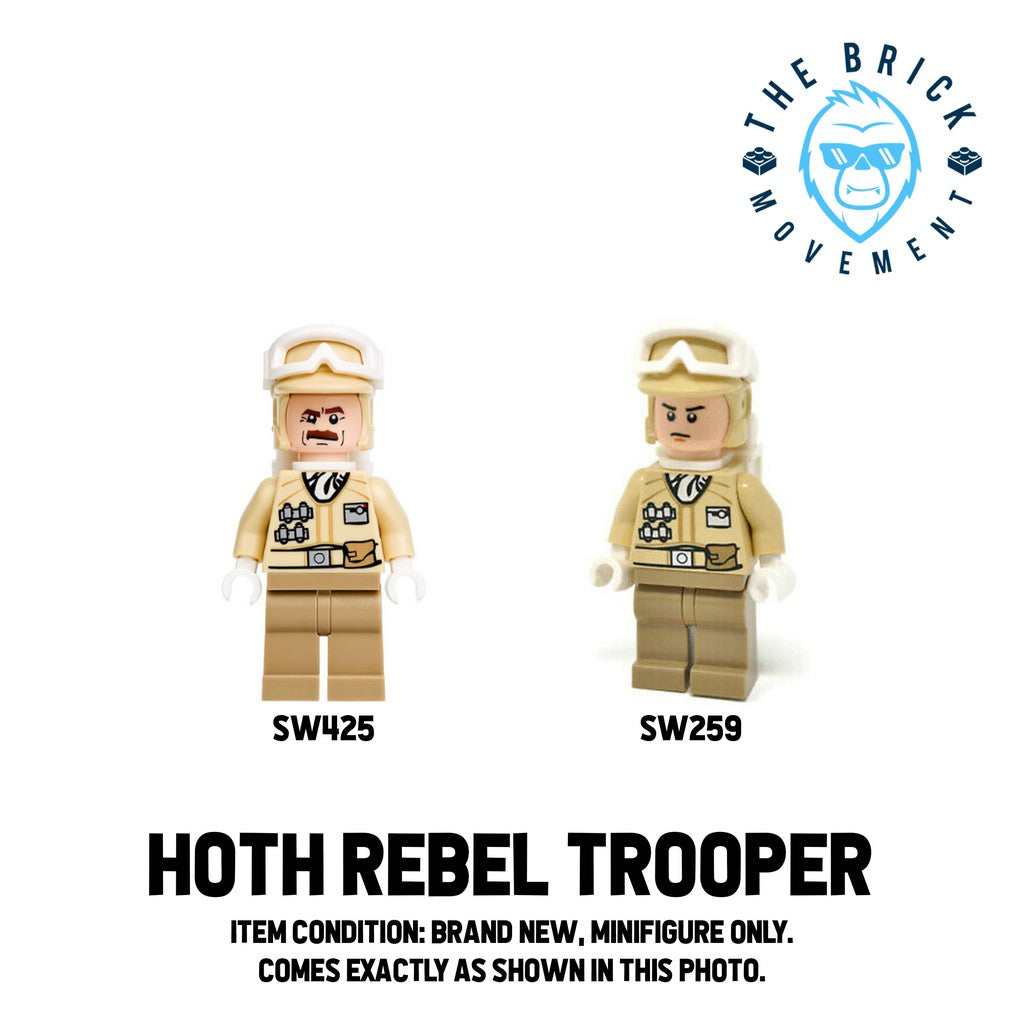 LEGO STAR WARS Hoth Rebel Trooper Minifigure Lot