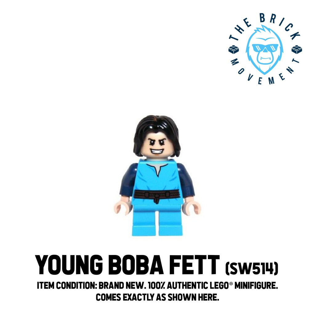 LEGO STAR WARS Young Boba Fett Minifigure