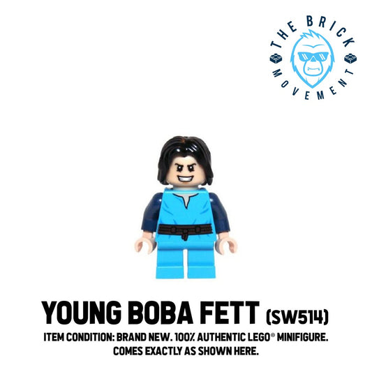 LEGO STAR WARS Young Boba Fett Minifigure