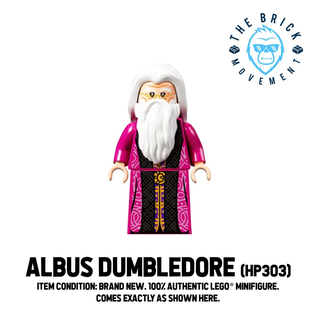 LEGO HARRY POTTER Albus Dumubledore Minifigure