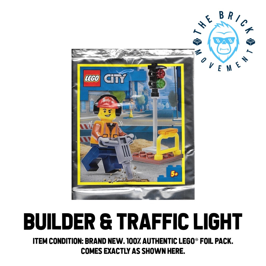 LEGO CITY Builder & Traffic Light Foil Pack