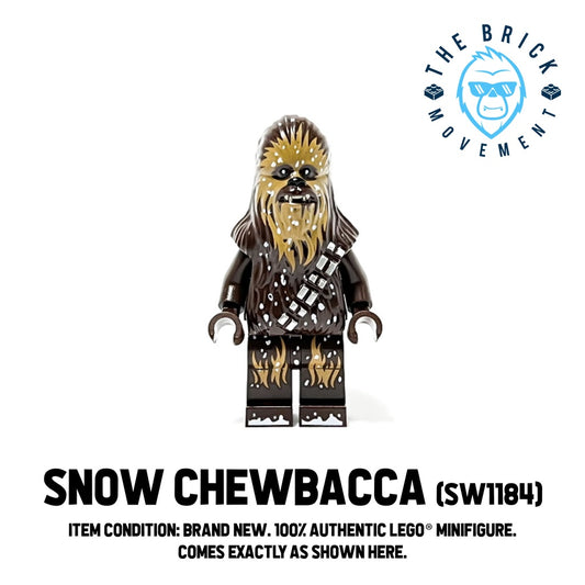 LEGO STAR WARS Snow Chewbacca Minifigure