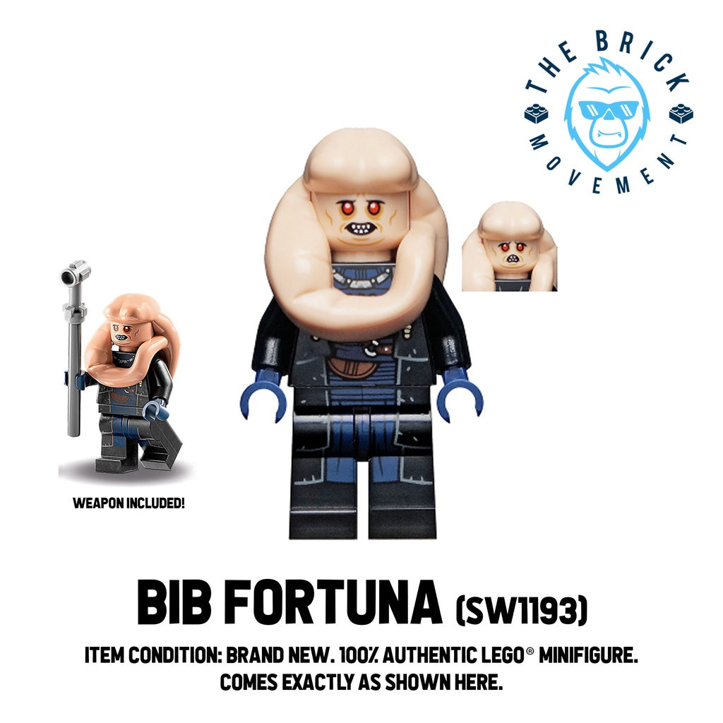 LEGO STAR WARS Bib Fortuna Minifigure