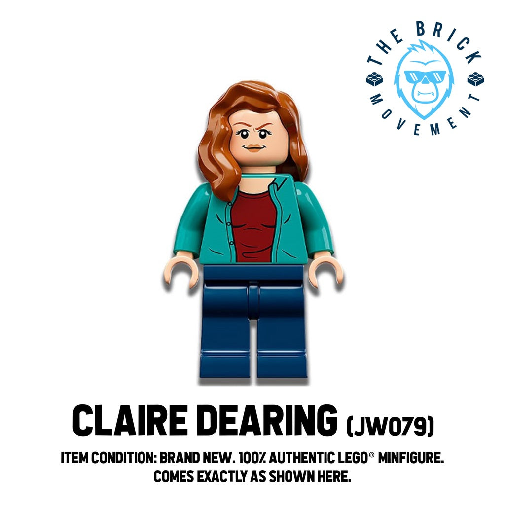 LEGO JURASSIC WORLD Claire Dearing Minifigure