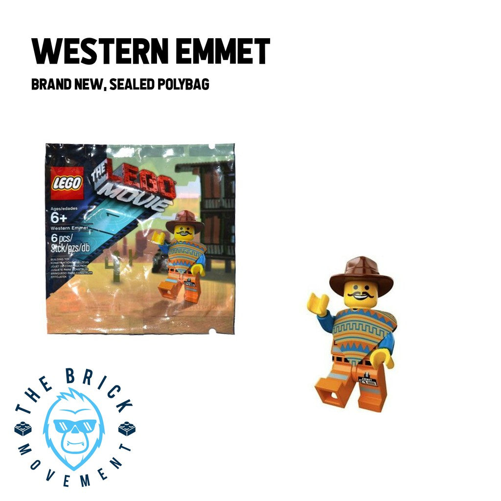 LEGO THE LEGO MOVIE Western Emmet Polybag