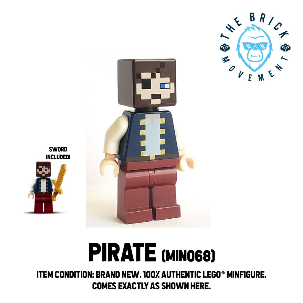 LEGO MINECRAFT Pirate Minifigure