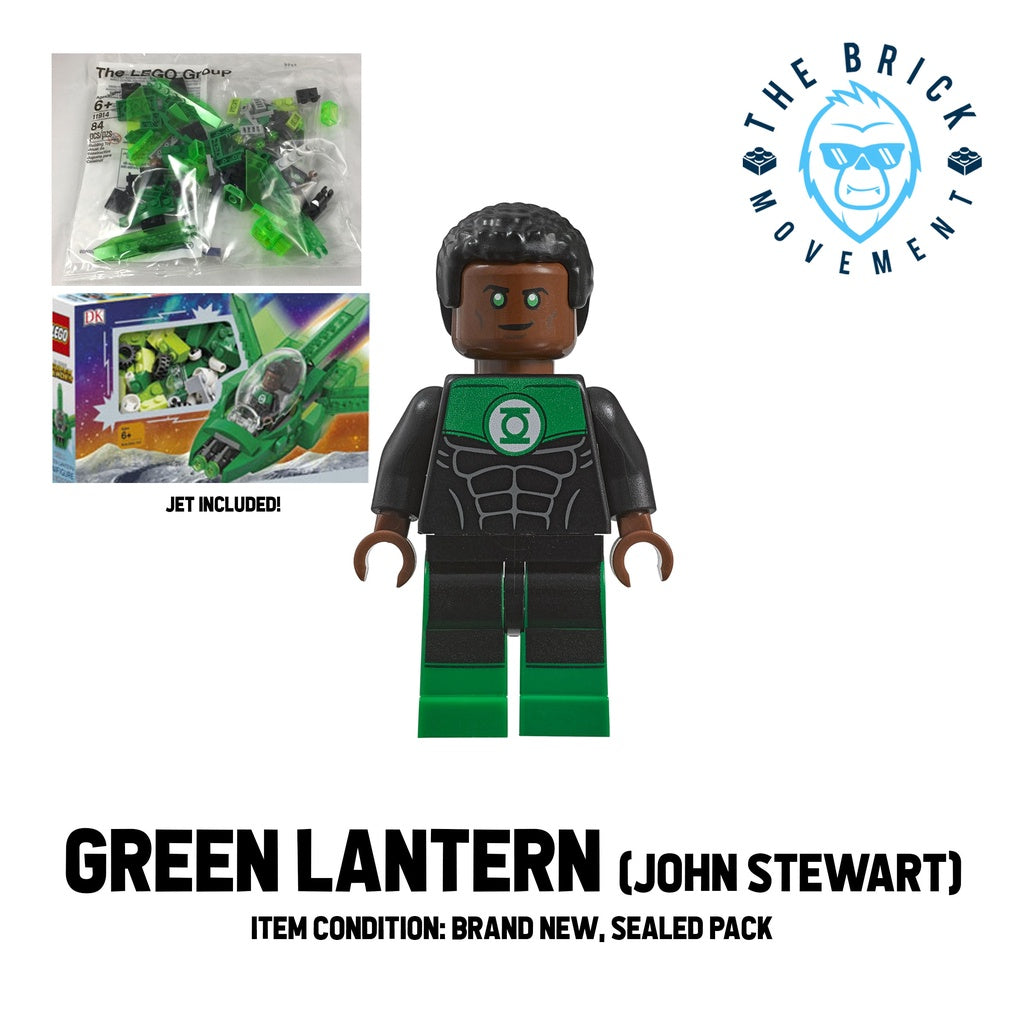 LEGO DC Green Lantern John Stewart Minifigure