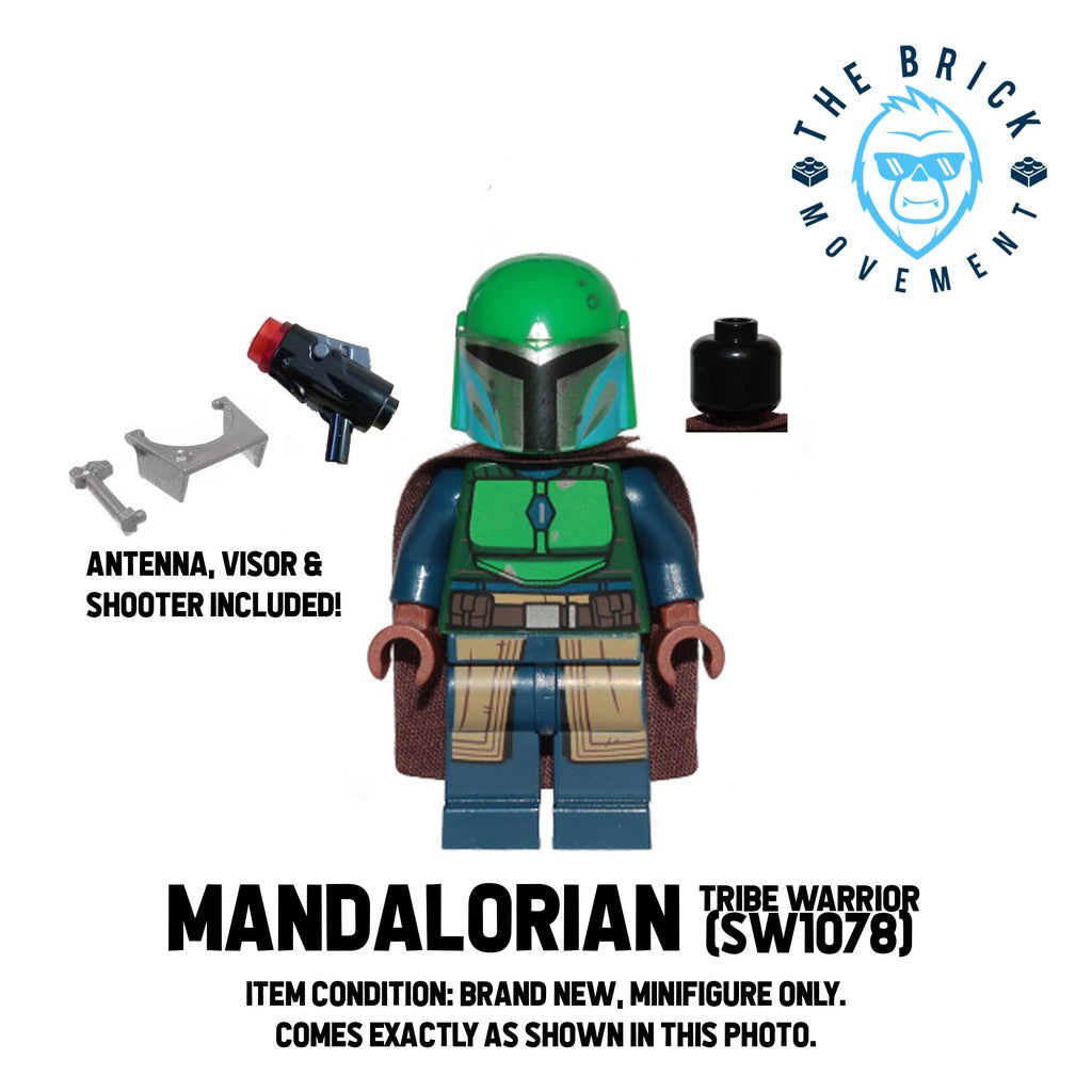 LEGO STAR WARS Mandalorian Tribe Warrior Minifigure