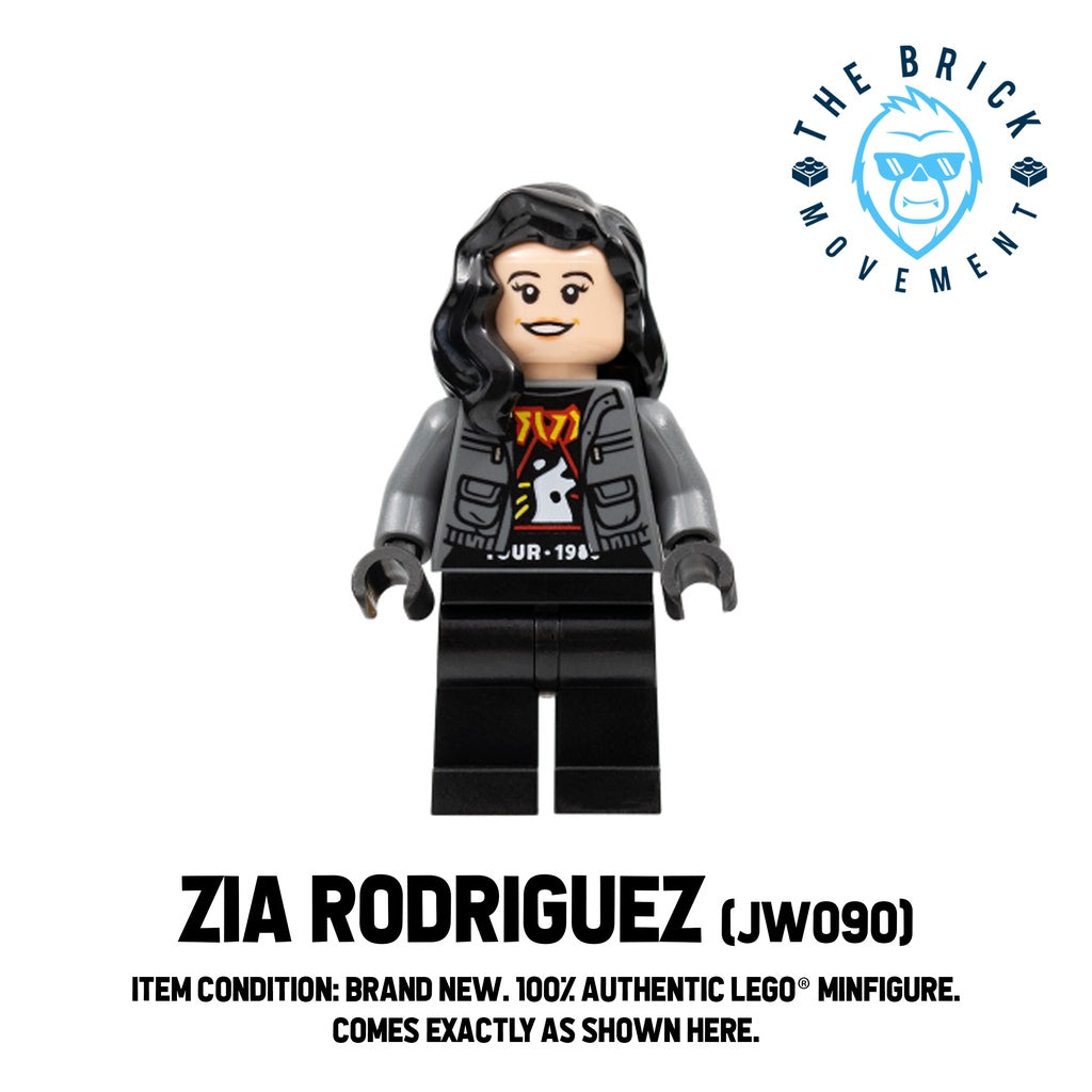 LEGO JURASSIC WORLD Zia Rodriguez Minifigure