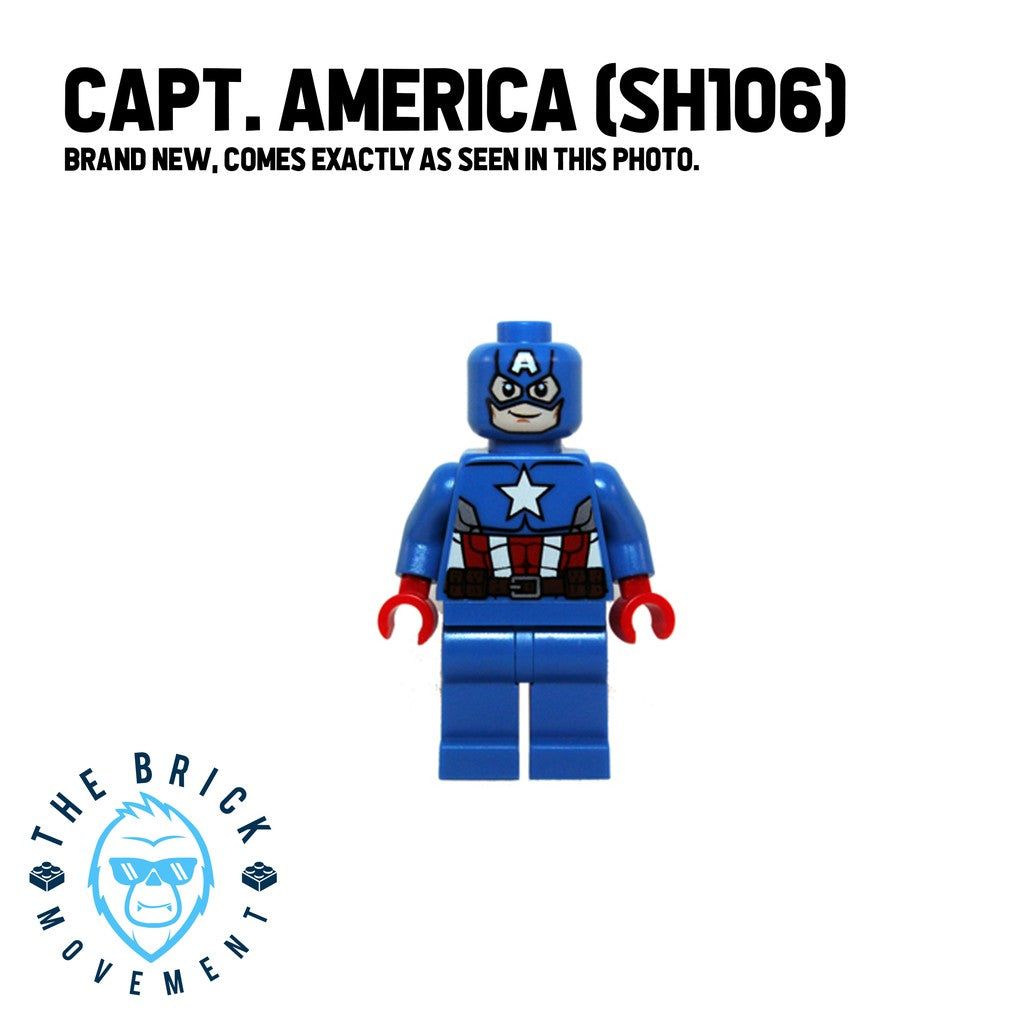 LEGO MARVEL Captain America Minifigure