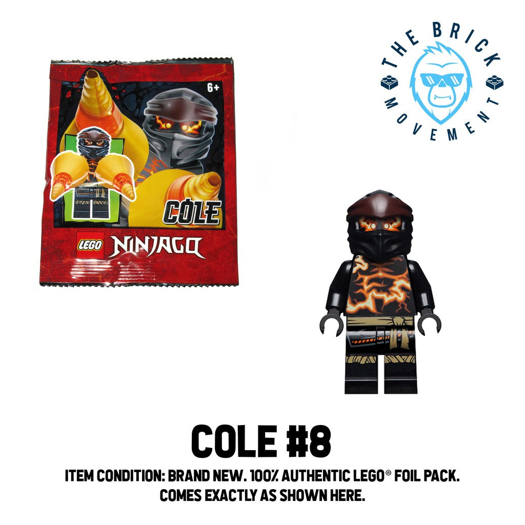 LEGO NINJAGO Cole Foil Pack #8