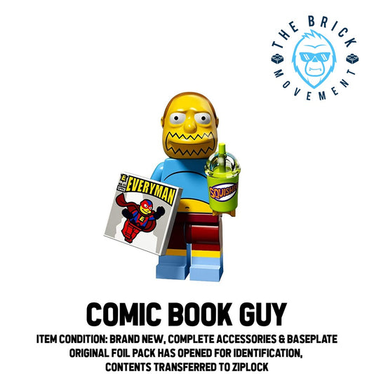 LEGO Collectible Minifigure Series The Simpsons 2: Comic Book Guy Minifigure