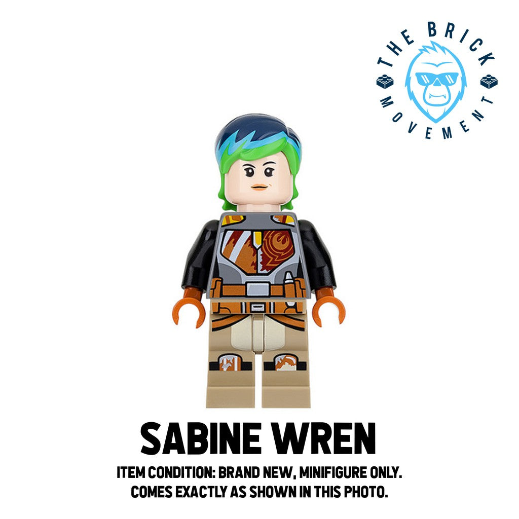 LEGO STAR WARS Sabine Wren Minifigure