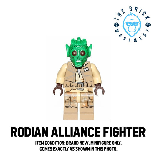 LEGO STAR WARS Rodian Alliance Fighter Minifigure