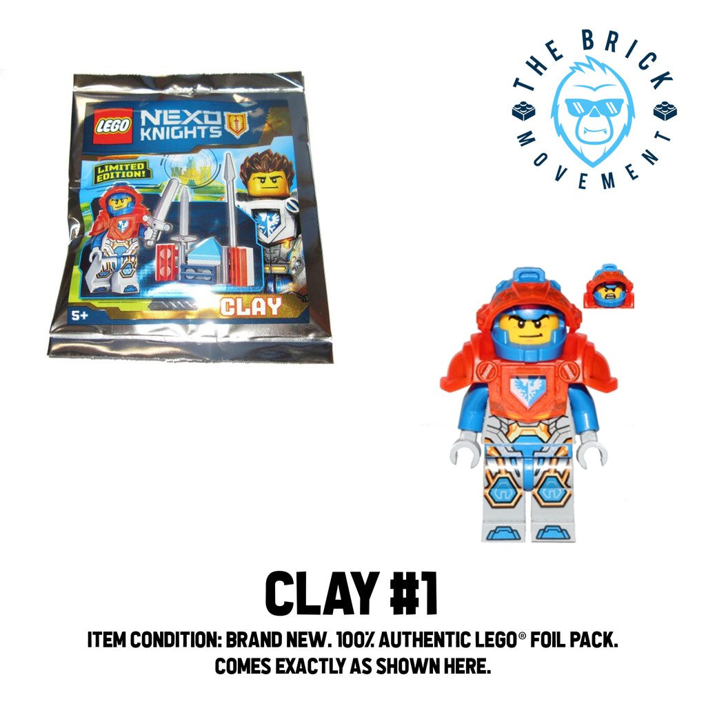 LEGO NEXO KNIGHTS Clay Foil Pack #1