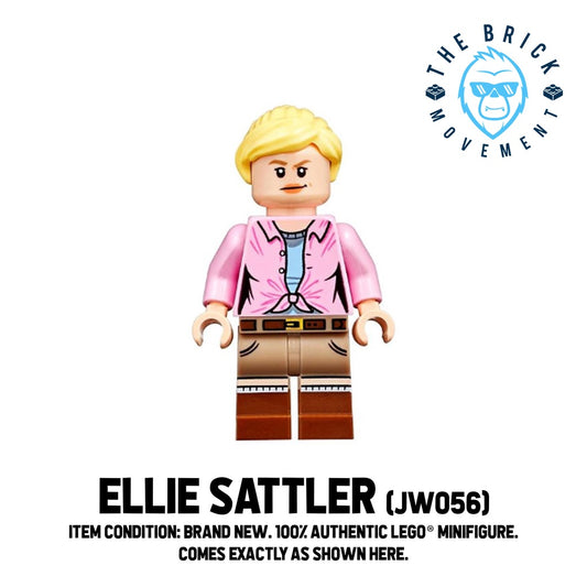 LEGO JURASSIC WORLD Ellie Sattler Minifigure