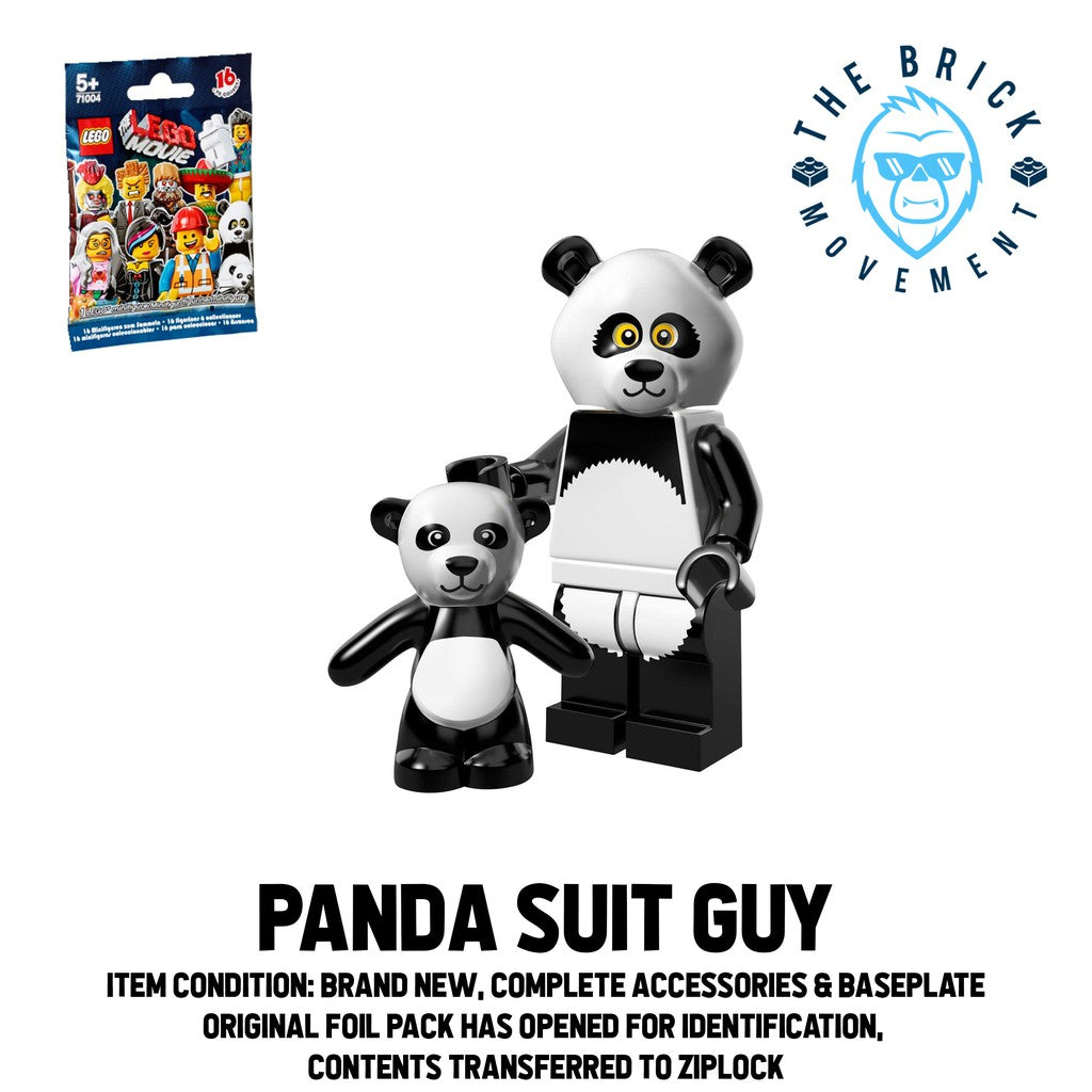 LEGO Collectible Minifigure Series THE LEGO MOVIE: Panda Suit Guy Minifigure