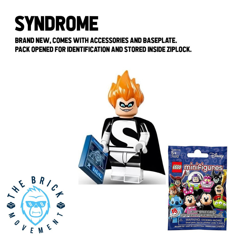 LEGO Collectible Minifigure Series DISNEY 1: Syndrome Minifigure