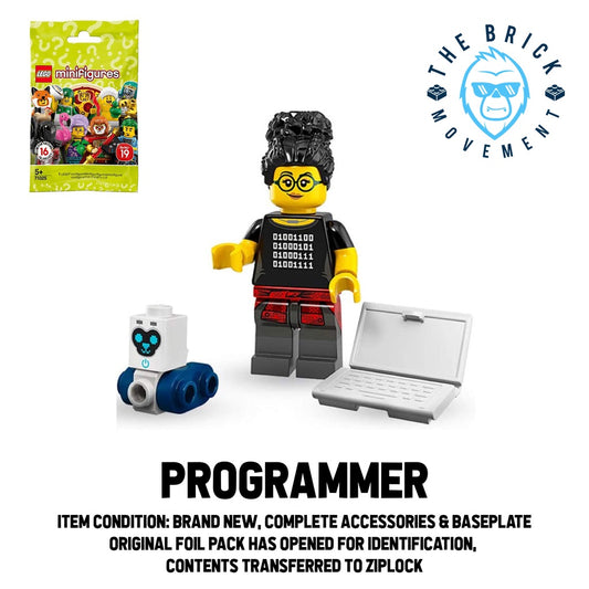 LEGO Collectible Minifigure Series 19: Programmer Minifigure