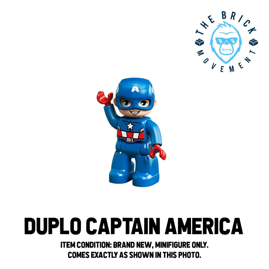 LEGO DUPLO MARVEL Captain America Minifigure