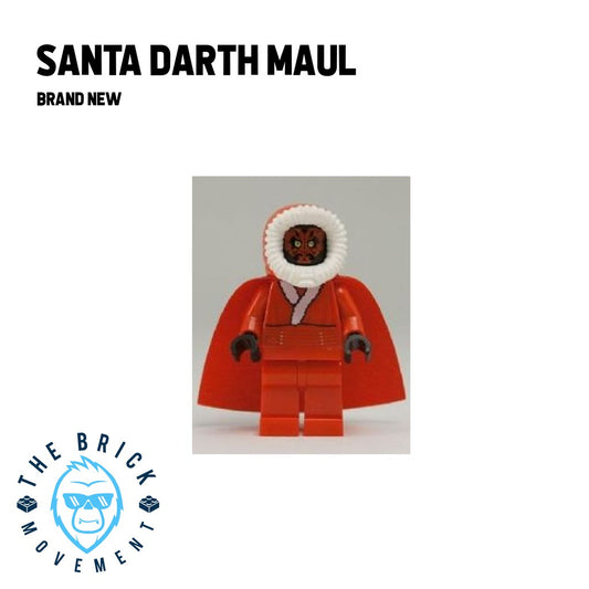 LEGO STAR WARS Santa Darth Maul Minifigure