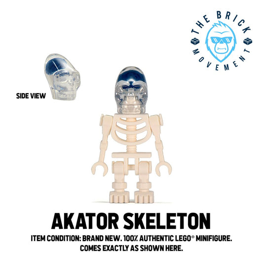 LEGO INDIANA JONES Akator Skeleton Minifigure