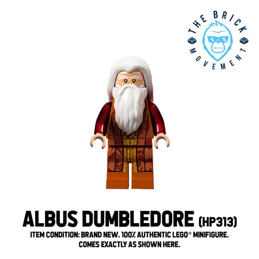 LEGO HARRY POTTER Albus Dumubledore Minifigure