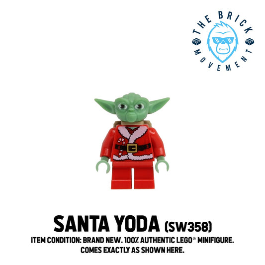 LEGO STAR WARS Santa Yoda Minifigure