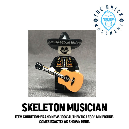 LEGO BAM Skeleton Musician Minifigure