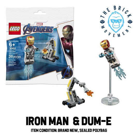 LEGO MARVEL Iron Man and Dum-E Polybag