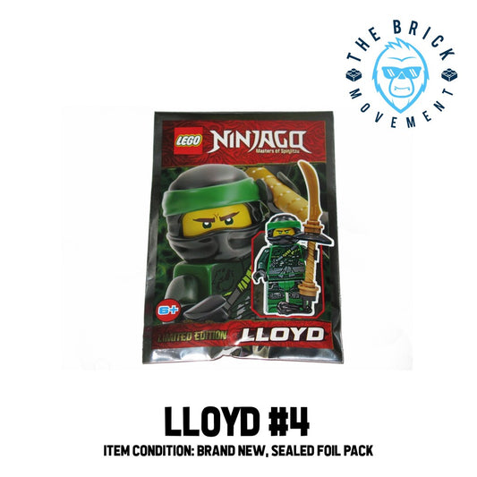 LEGO NINJAGO Lloyd Foil Pack #4