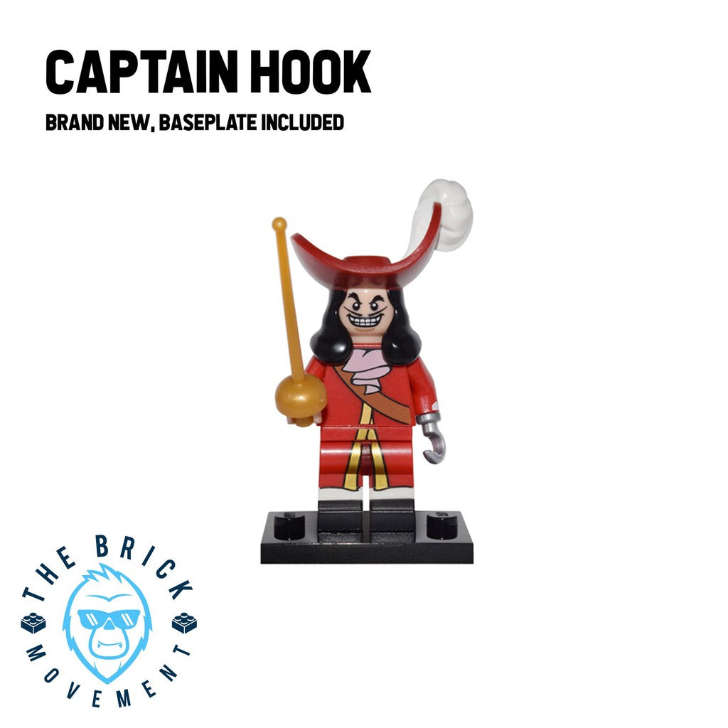 LEGO Collectible Minifigure Series DISNEY 1: Captain Hook Minifigure