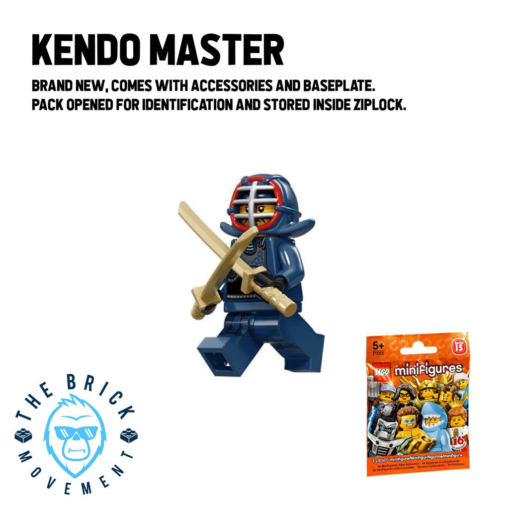 LEGO Collectible Minifigure Series 15: Kendo Master Minifigure