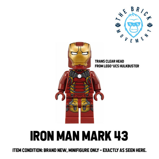 LEGO MARVEL Iron Man Mark 43 Minifigure