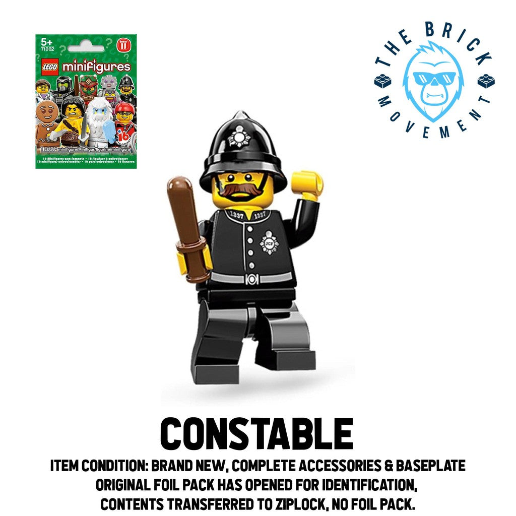 LEGO Collectible Minifigure Series 11: Constable Minifigure