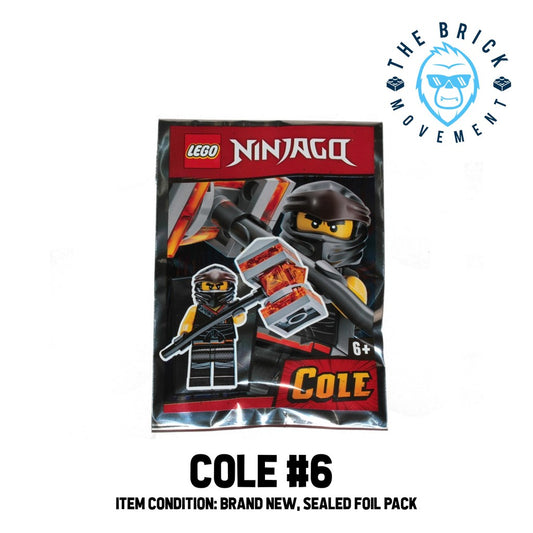 LEGO NINJAGO Cole Foil Pack #6