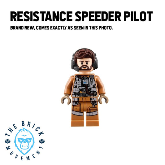 LEGO STAR WARS Resistance Speeder Pilot Minifigure