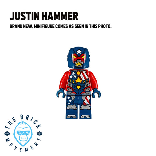 LEGO MARVEL Justin Hammer Minifigure