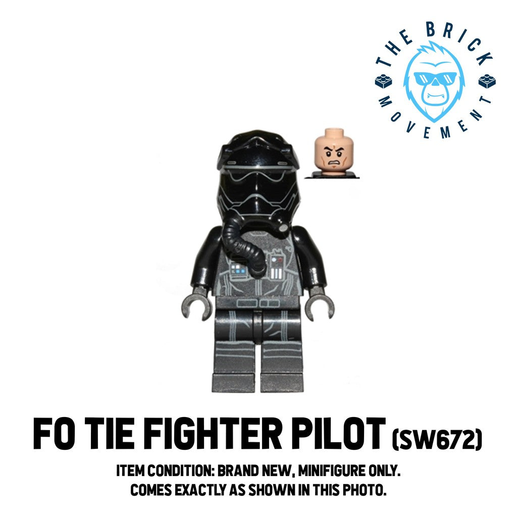 LEGO STAR WARS First Order TIE Fighter Pilot Minifigure