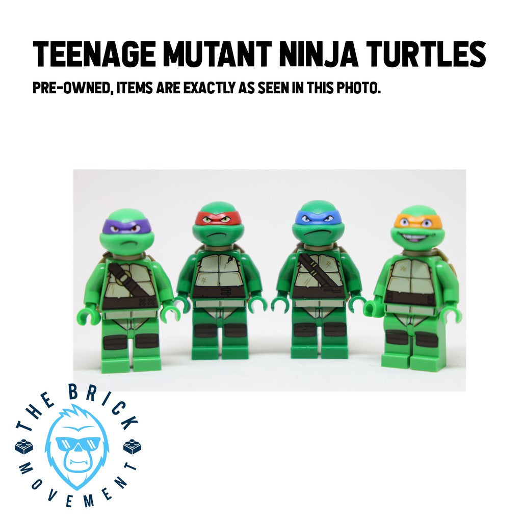 LEGO TEENAGE MUTANT NINJA TURTLES Minifigure Lot