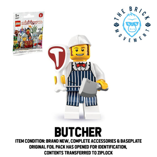 LEGO Collectible Minifigure Series 6: Butcher Minifigure