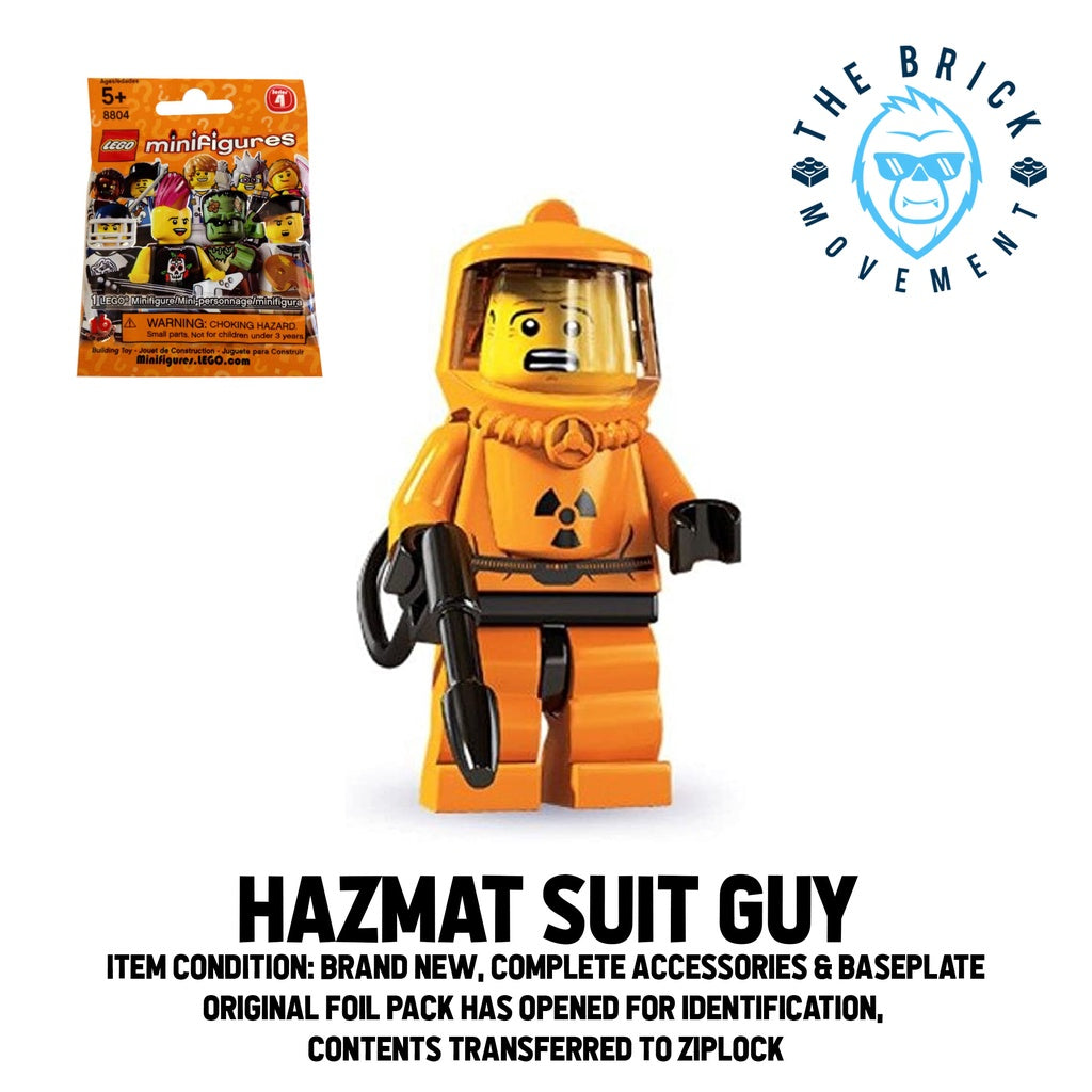 LEGO Collectible Minifigure Series 4: Hazmat Suit Guy Minifigure