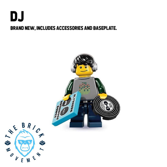 LEGO Collectible Minifigure Series 8: DJ Minifigure