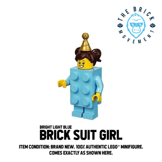 LEGO BAM Brick Suit Girl Minifigure