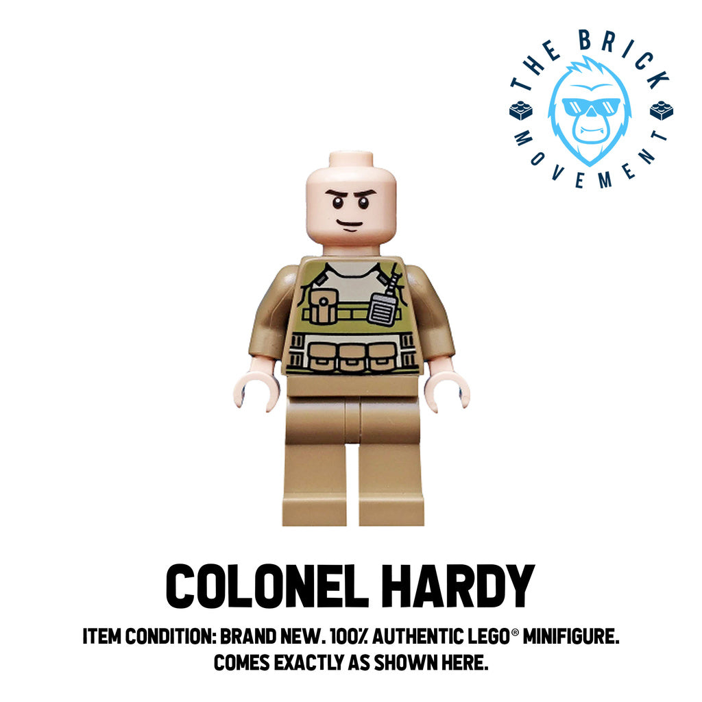 LEGO DC Colonel Hardy Minifigure