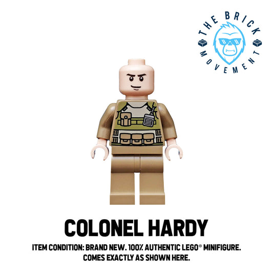 LEGO DC Colonel Hardy Minifigure